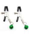 Clamps for Nipples with Bells Green