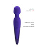 pretty love - antony youth wand vibrator violet heat effect