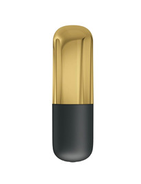 pretty love - bala vibrador recargable dorado