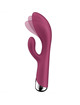 Vibrador Rabbit Satisfyer Giratório Vermelho