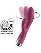 satisfyer - spinning rabbit 1 clitoris and red g-spot stimulation