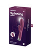 Vibrador Rabbit Satisfyer Giratório Vermelho