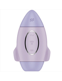 satisfyer - mission control lila vibrador pequeÑo de doble impulso