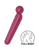 satisfyer - planet wand-er vibrator massager berry
