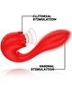 mia - selena stimulator vibrating + tapping red