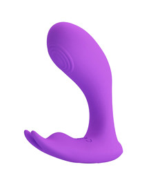 pretty love - idabelle vibration pulsation control remoto violeta