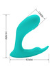 pretty love - idabelle vibration pulsation remote control blue