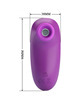 Estimulador de Clitóris Romance Adora Roxo