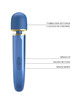 Varinha Pretty Love Massager Azul