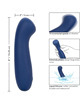 california exotics - cashmere satin g blue