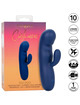 Vibrador Calexotics Cashmere Silk Duo Azul
