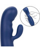 Vibrador Calexotics Cashmere Silk Duo Azul
