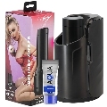 kiiroo - pack keon + feel britney amber + aqua quality lubricant 50 ml