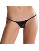 Passion - micro tanga negro talla unica con encaje