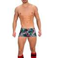 Calções Barcode Short Jayden Verde Cinzento Vermelho