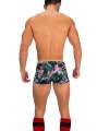 Shorts Barcode Short Jayden Grey Green Red 131001