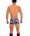 Shorts Barcode Short Jayden Grey Red 131002