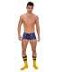 Shorts Barcode Short Jayden Navy Blue Brown 131003