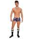 Shorts Barcode Short Jayden Navy Blue Gray Red 131004