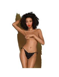 penthouse - too hot to be real thong black s/m