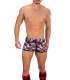 Shorts Barcode Gym Short Thar Grey Red 131005