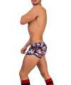 Shorts Barcode Gym Short Thar Grey Red 131005