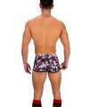 Shorts Barcode Gym Short Thar Grey Red 131005