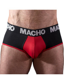 macho - ms26n slip black/red s