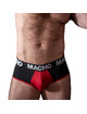 macho - ms26n slip negro/rojo s