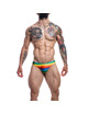 cut4men - calzoncillo corte bajo rainbow s