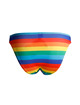 cut4men - low rise brief rainbow l