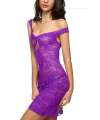 Babydoll Renda Roxo,160010