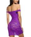 Babydoll Lace Purple 160010