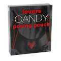 Tanga Masculina Comestível com Coração Candy Posing Pouch