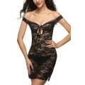 Babydoll Renda Preto