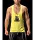 Manga Sisa Siguiente Tank Top, El Oso Verde De Código De Barras,129009
