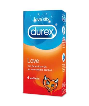 6 x Preservativos Durex Love,320001