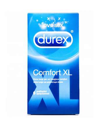 6 x Preservativos Durex Confort XL,320005