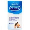 6 x Preservativos Durex Settebelo Clássico