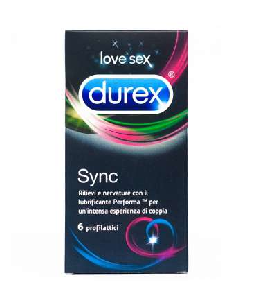 6 x Condoms Durex Sync 320008