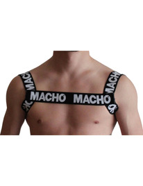 macho - double black harness