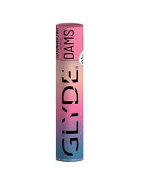 Proteção Oral Sheer Glyde Lâminas de Latex Morango