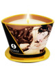 shunga - mini caress by candelight chocolate massage candle 170 ml
