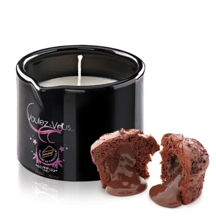 Vela de Massagem Voulez-Vous Fondant de Chocolate 180 ml