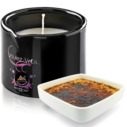 Vela de Massagem Voulez-Vous Creme Brulée 120 ml