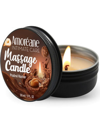 amoreane - massage candle rocher praline 30 ml