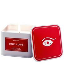 eye of love - one love vela masaje para mujer 150 ml