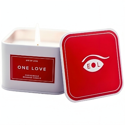 eye of love - one love vela masaje para mujer 150 ml