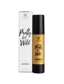 secretplay - pretty but wild glow body oil 50 ml
