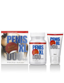 Pack Penis XL Duo Cápsulas e Creme
